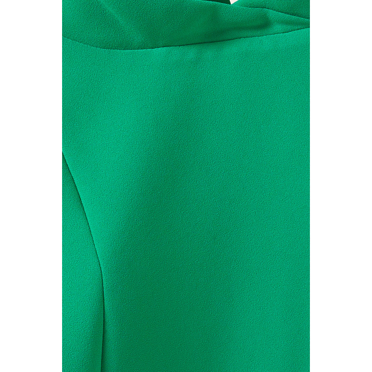 Monot - Strapless Bustier Dress Green