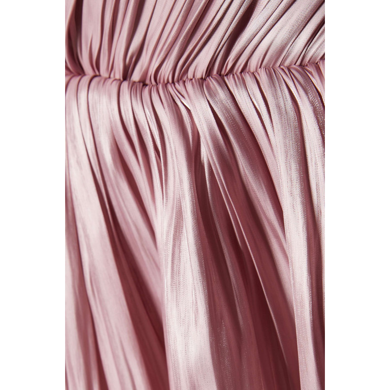 NASS - Cape Midi Dress Pink