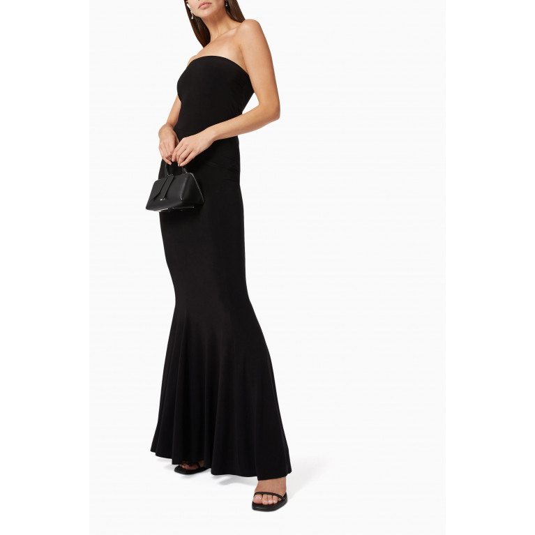 Norma Kamali - Strapless Fishtail Gown in Poly Lycra
