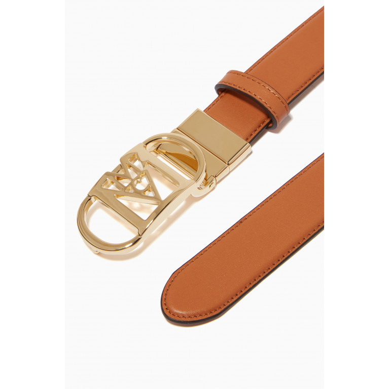 MCM - Mode Mena Reversible Belt in Embossed leather, 1”