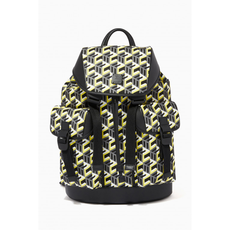 MCM - Medium Brandenburg Backpack in Cubic Monogram Nylon