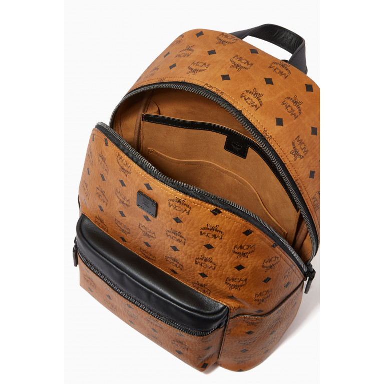 MCM - Medium Stark Backpack in Visetos Canvas