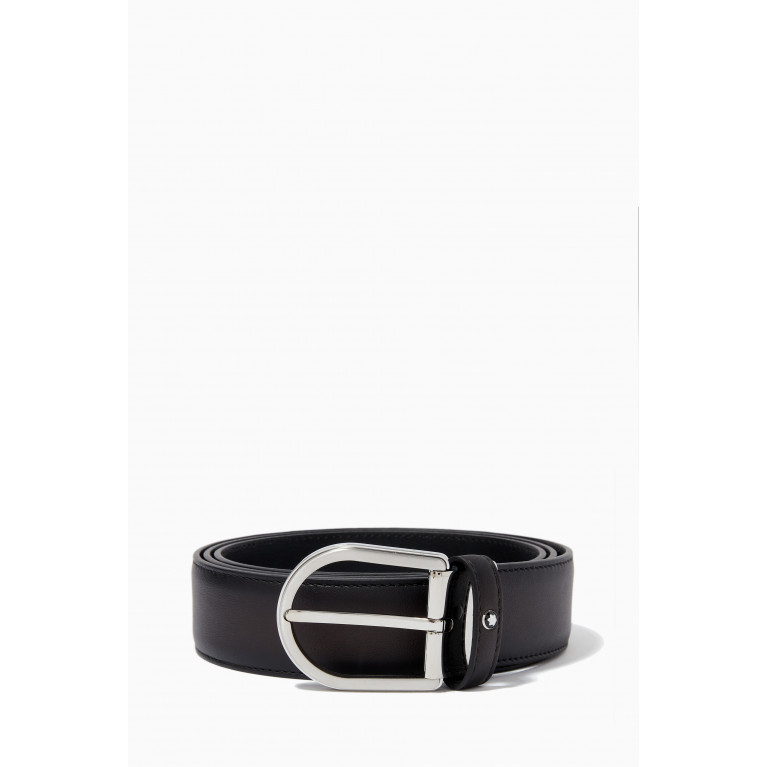Montblanc - Belt in Sfumato Leather, 35mm