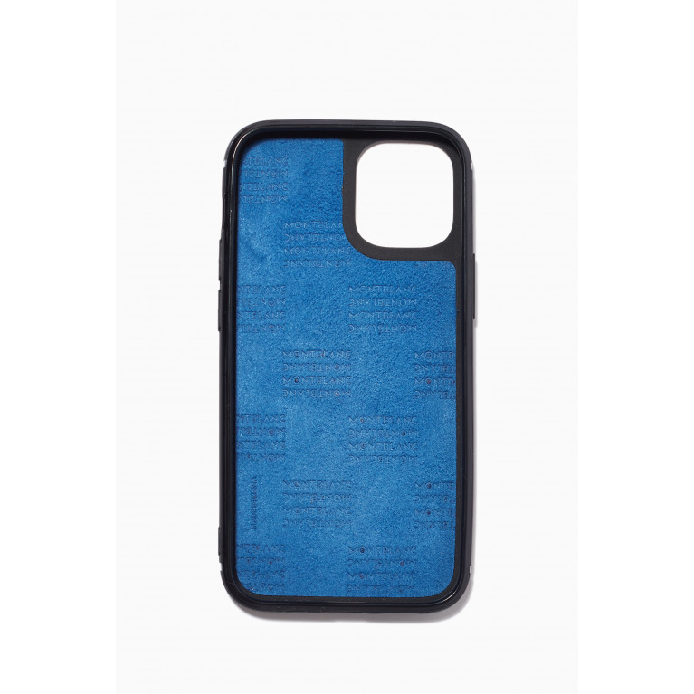 Montblanc - Montblanc Sartorial iPhone 12 Mini Hard Phone Case in Saffiano Leather