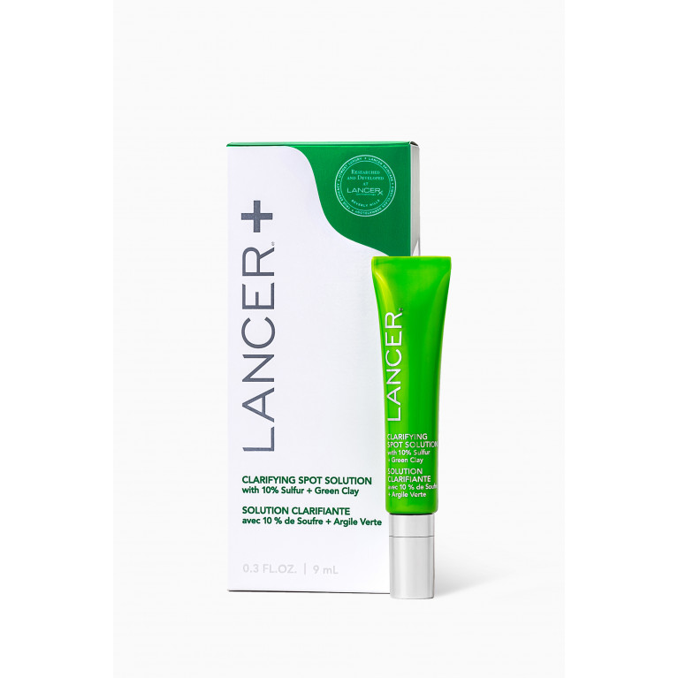 Lancer - Clarifying Spot Solution With 10% Sulfur + Green Clay, 9ml