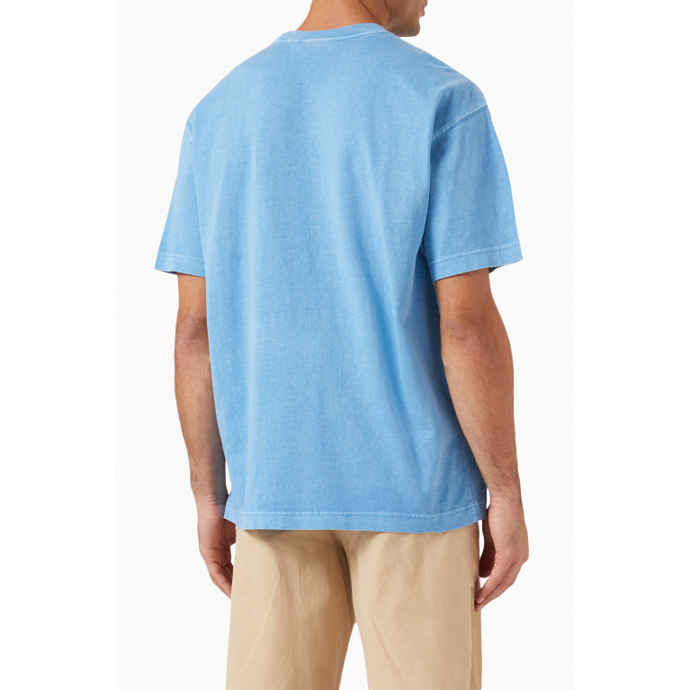 Carhartt WIP - Nelson T-shirt in Cotton Jersey Blue