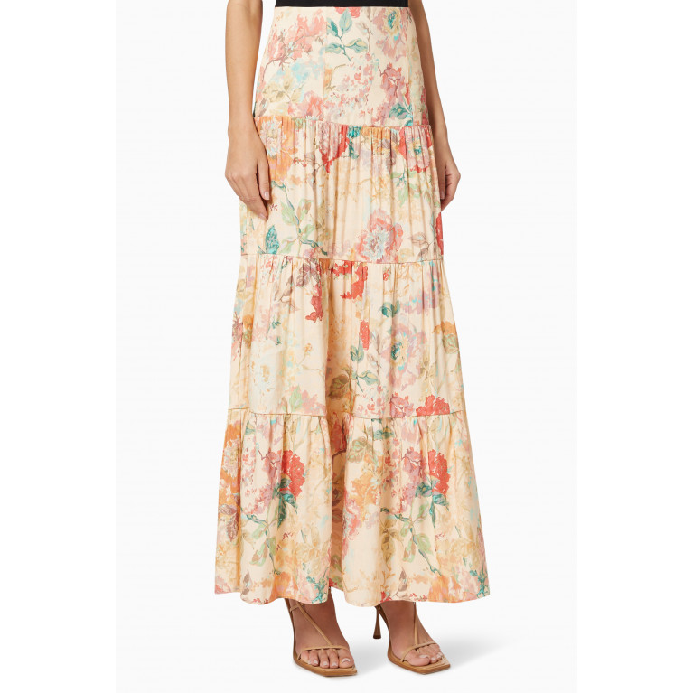 Significant Other - Salvador Maxi Skirt in Linen Blend