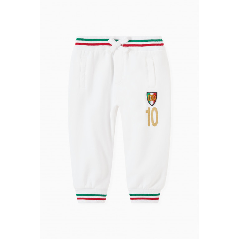 Dolce & Gabbana - Italia Trackpants in Cotton Jersey