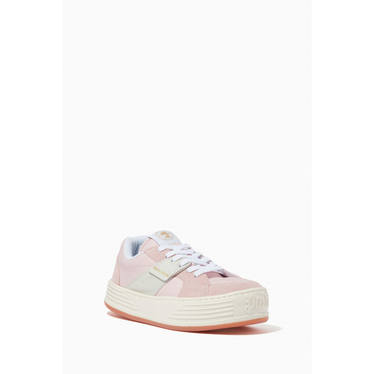 Palm Angels - Snow Low-top Sneakers in Leather & Suede