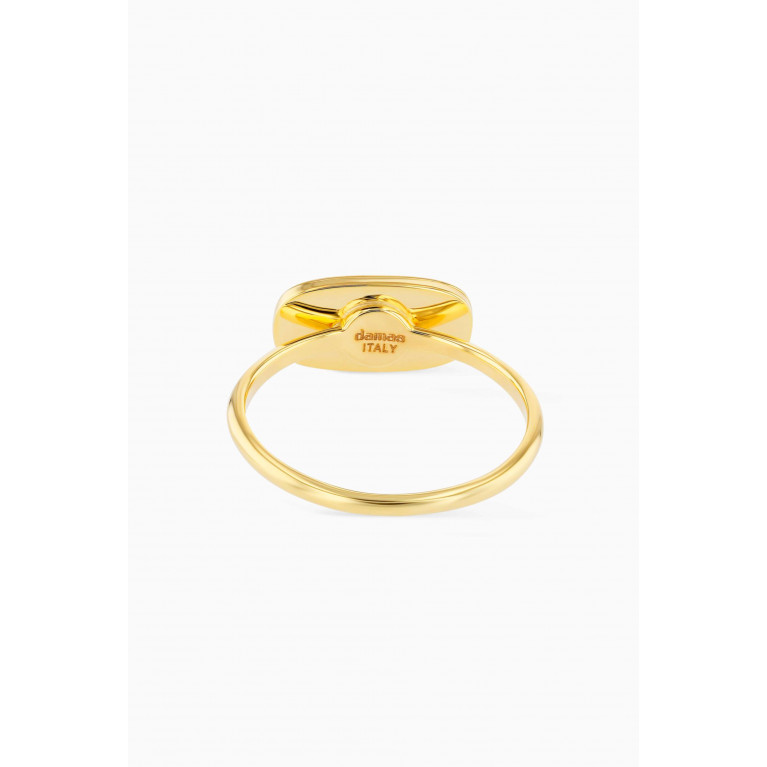 Damas - Amelia Mother of Pearl Ring in 18kt Yellow Gold