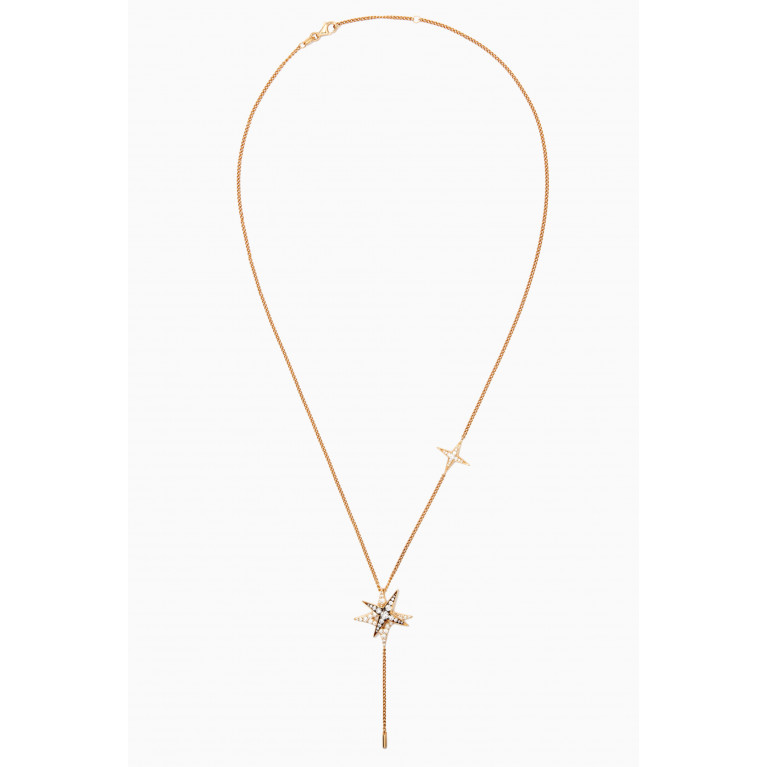 Damas - Star Diamond Necklace in 18kt Yellow Gold