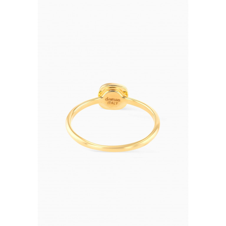 Damas - Amelia Dusk Mother of Pearl Ring in 18kt Yellow Gold