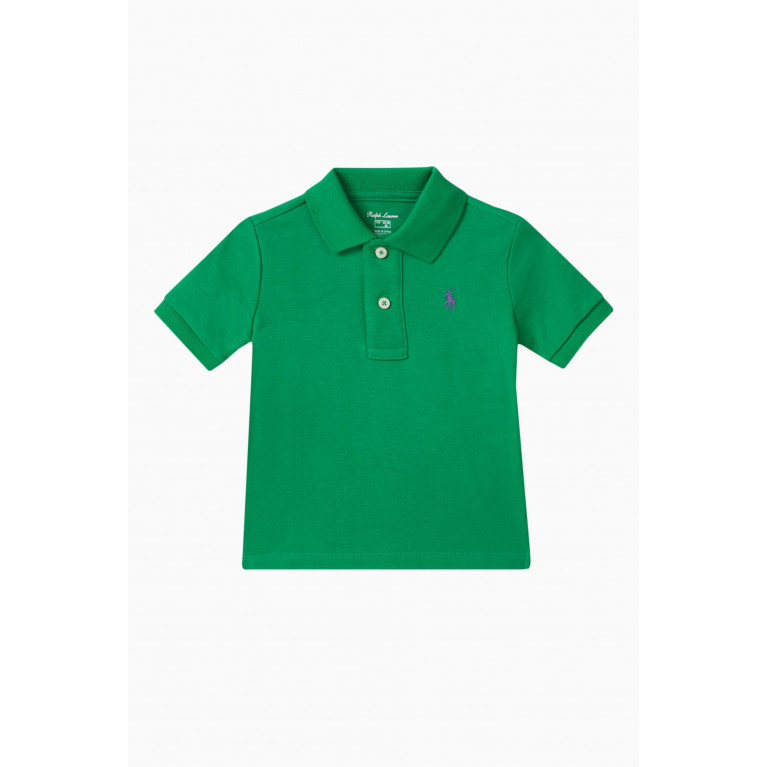 Polo Ralph Lauren - Logo-embroidered Polo Shirt in Cotton Pique