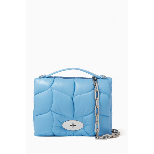 Mulberry - Softie Crossbody Bag in Leather Blue