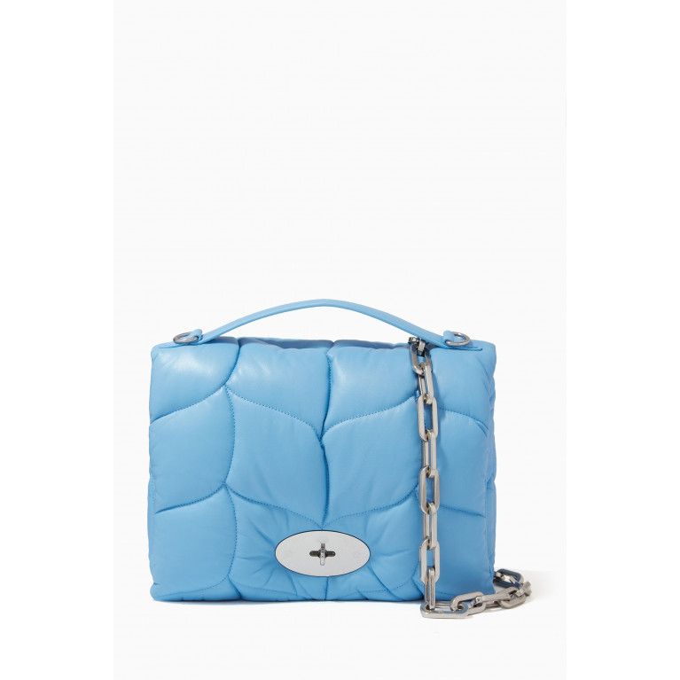 Mulberry - Softie Crossbody Bag in Leather Blue