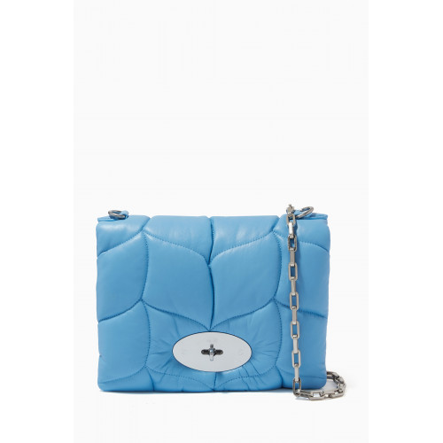Mulberry - Little Softie Crossbody Bag in Leather Blue