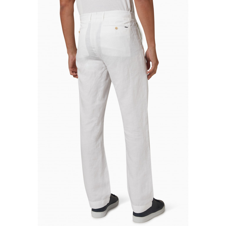 Polo Ralph Lauren - Classic Fit Pants in Linen-Blend Twill