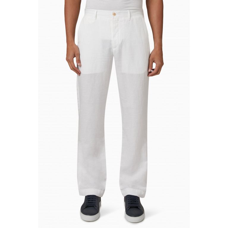 Polo Ralph Lauren - Classic Fit Pants in Linen-Blend Twill