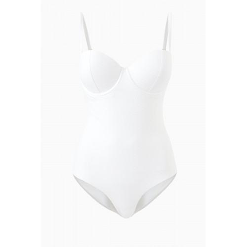 Arabella - The 9.2.9 One Piece Swimsuit in Nylon Neutral