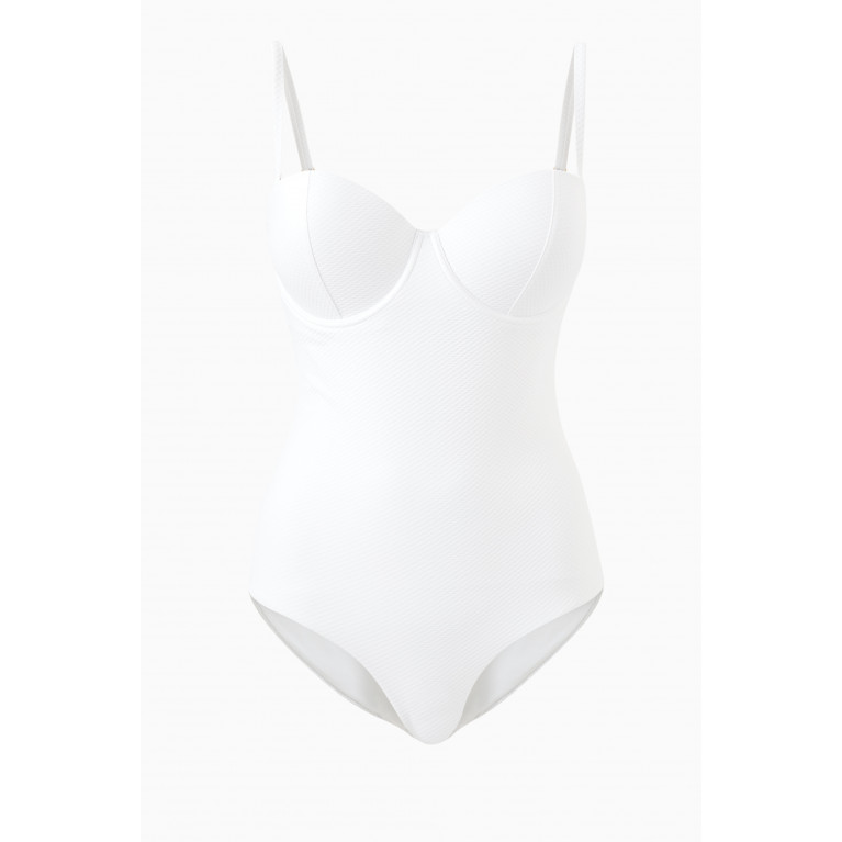 Arabella - The 9.2.9 One Piece Swimsuit in Nylon Neutral