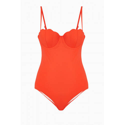 Arabella - Contour Swimsuit in LYCRA® Orange