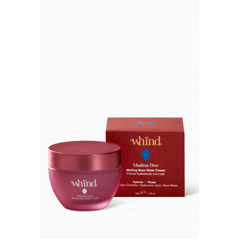 whind - Medina Dew Melting Rose Water Cream, 50ml
