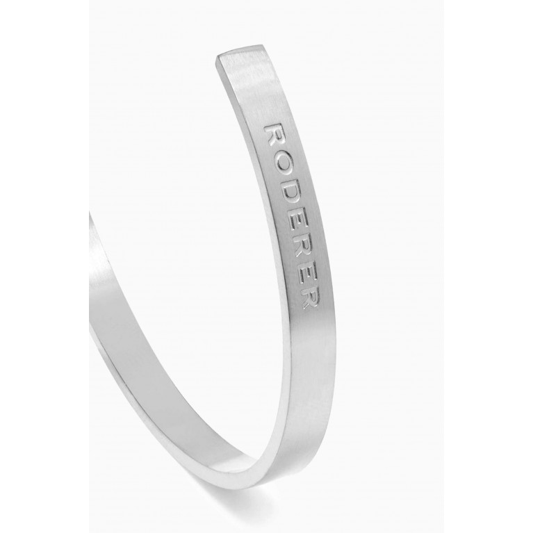 Roderer - Lorenzo Cuff Bracelet in Stainless Steel