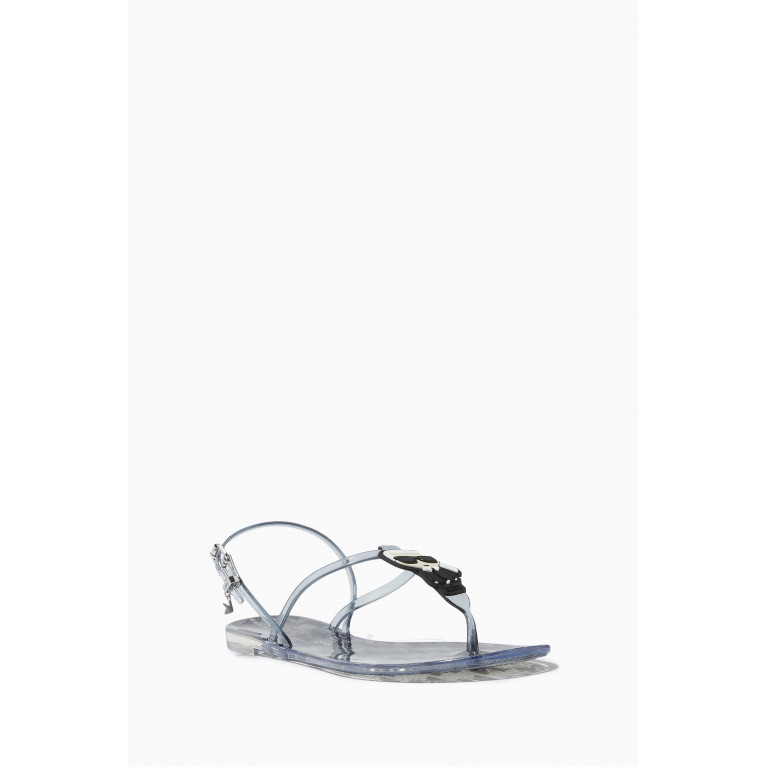 Karl Lagerfeld - Jelly Ikonic Sling Sandals in PU
