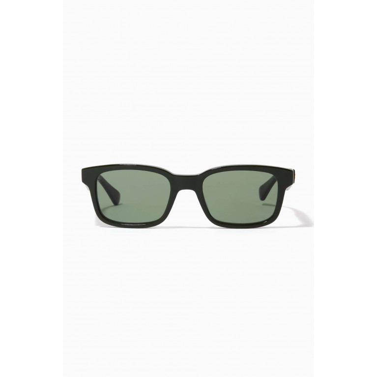 Bottega Veneta - Rectangular Sunglasses in Acetate