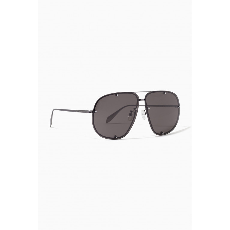 Alexander McQueen - Studs Pilot Sunglasses