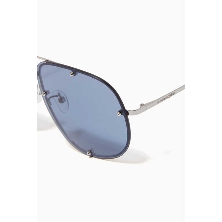 Alexander McQueen - Studs Pilot Sunglasses