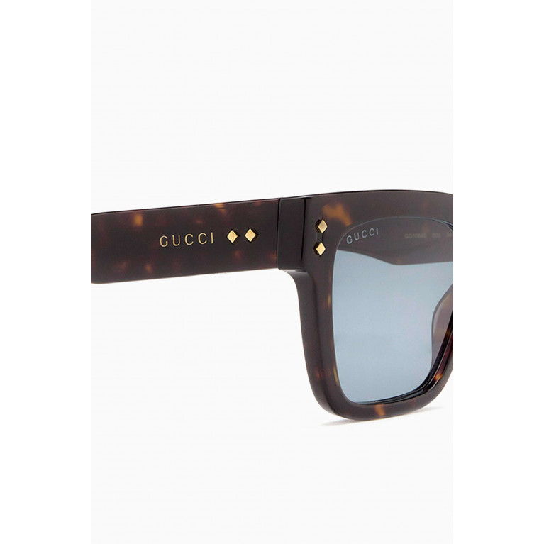 Gucci - Square Sunglasses in Acetate