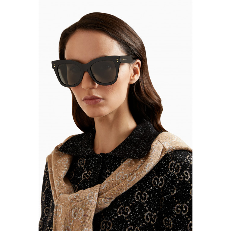 Gucci - Cat Eye Sunglasses in Acetate