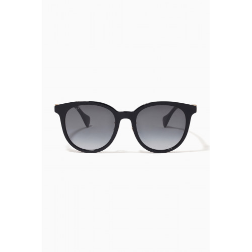 Gucci - Cat-eye Frame Sunglasses in Acetate Black