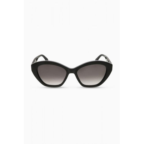 Alexander McQueen - Selvedge Cat-eye Sunglasses Black