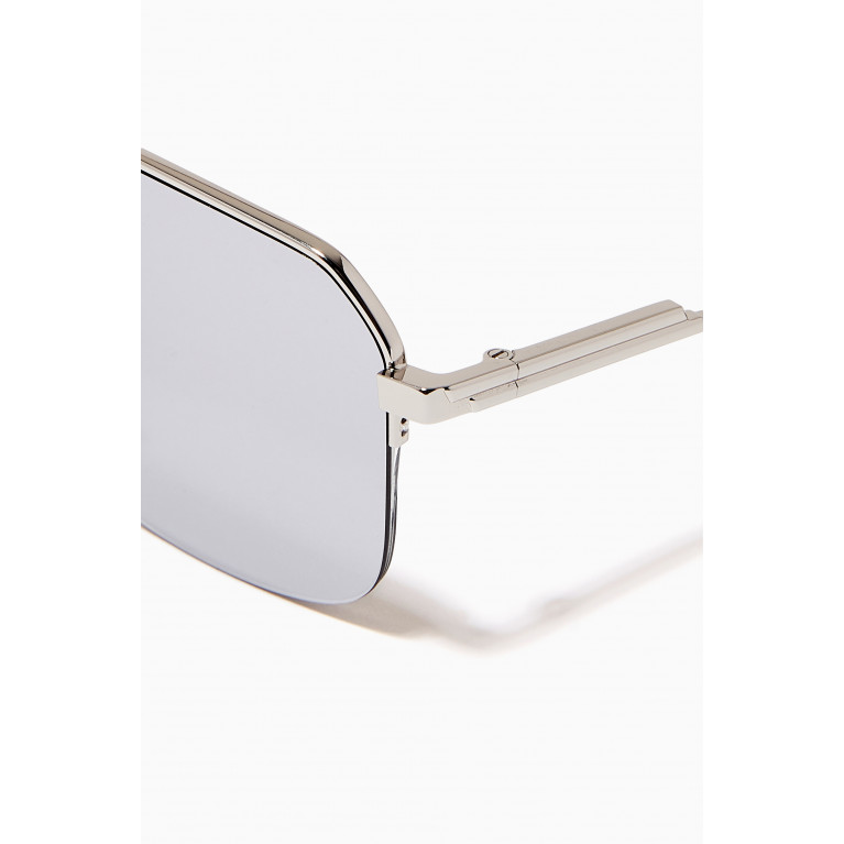 Bottega Veneta - Navigator Frame Sunglasses in Acetate
