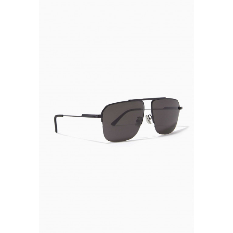 Bottega Veneta - Pilot Sunglasses in Metal