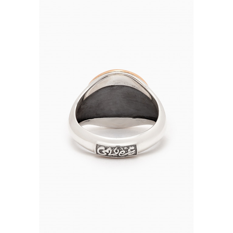 Azza Fahmy - Guardian Ring in 18kt Gold