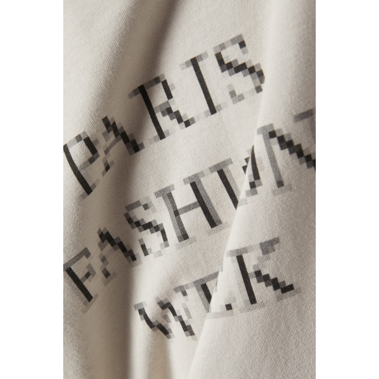 Balenciaga - Fashion Week Large Fit T-shirt in Organic Vintage Jersey