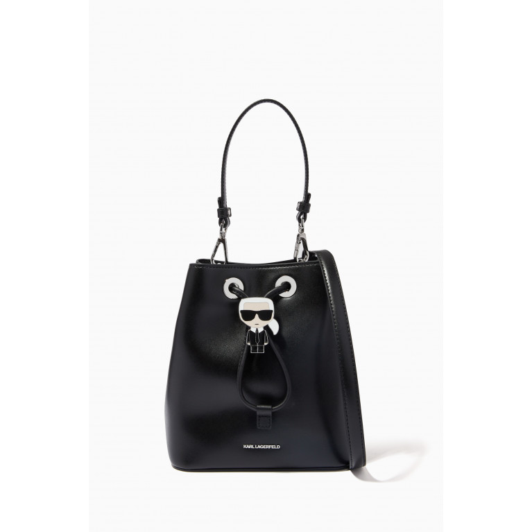 Karl Lagerfeld - K/Ikonik Bucket Bag in Leather
