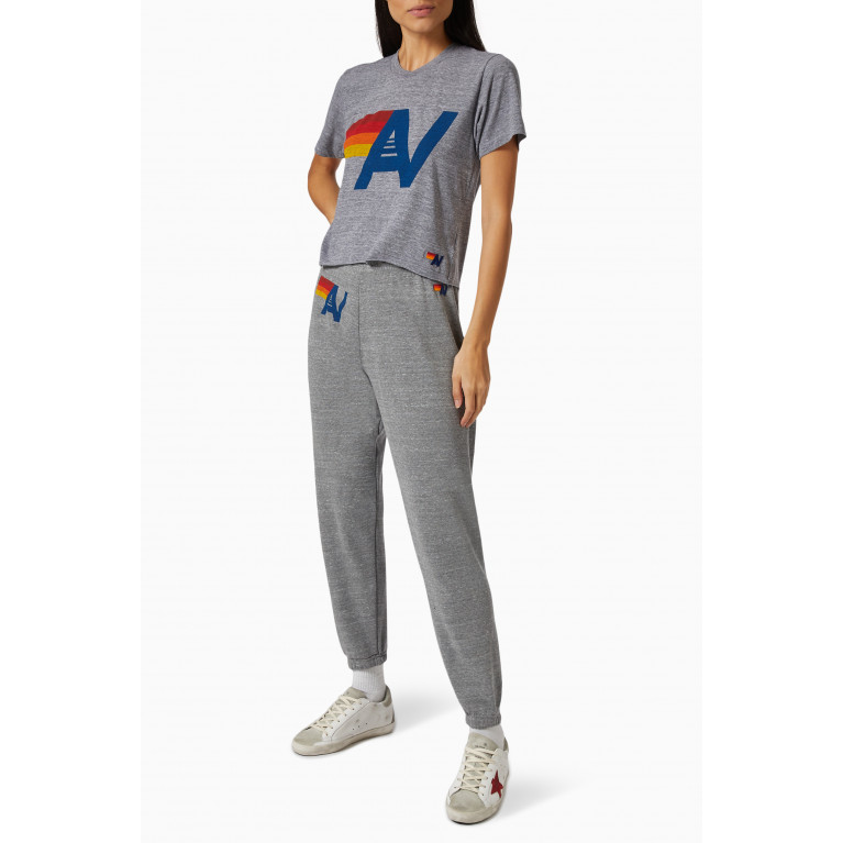 Aviator Nation - Logo Sweatpants in Cotton Jersey