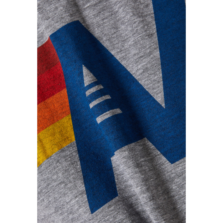 Aviator Nation - Logo Boyfriend T-shirt in Cotton Jersey