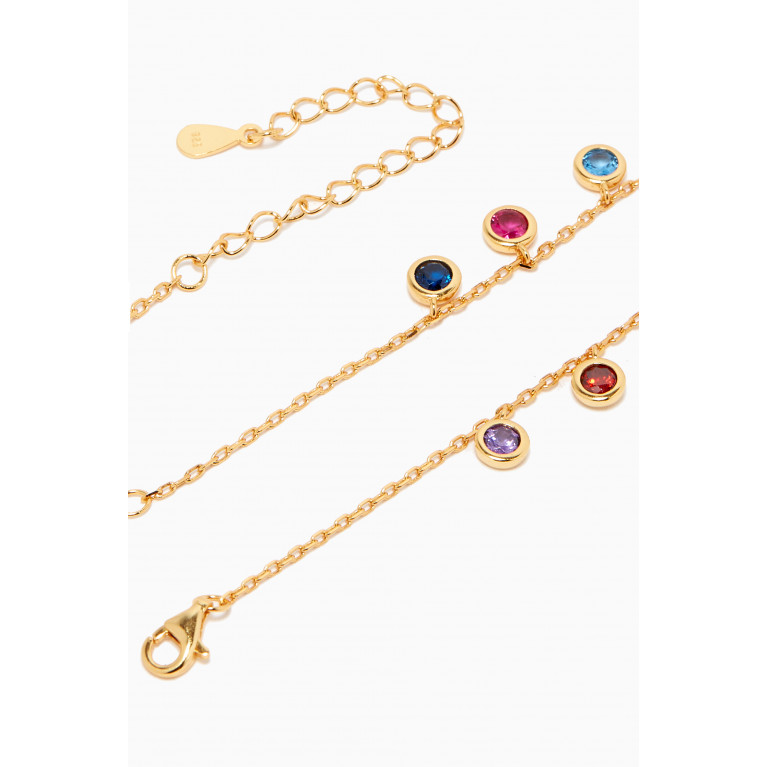 The Jewels Jar - The Jewels Jar - Anna Bracelet in 18kt Gold Plated Sterling Silver