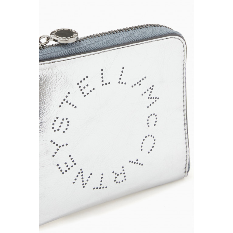 Stella McCartney - Stella Logo Cardholder Pouch in Eco Alter Nappa