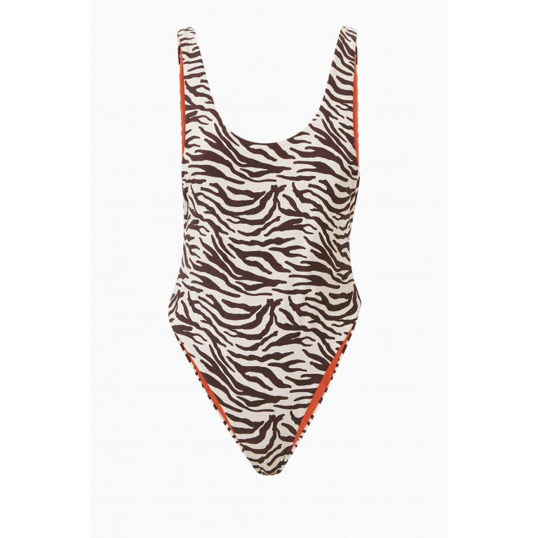 Reina Olga - Funky One-piece Swimsuit in Stretch Nylon