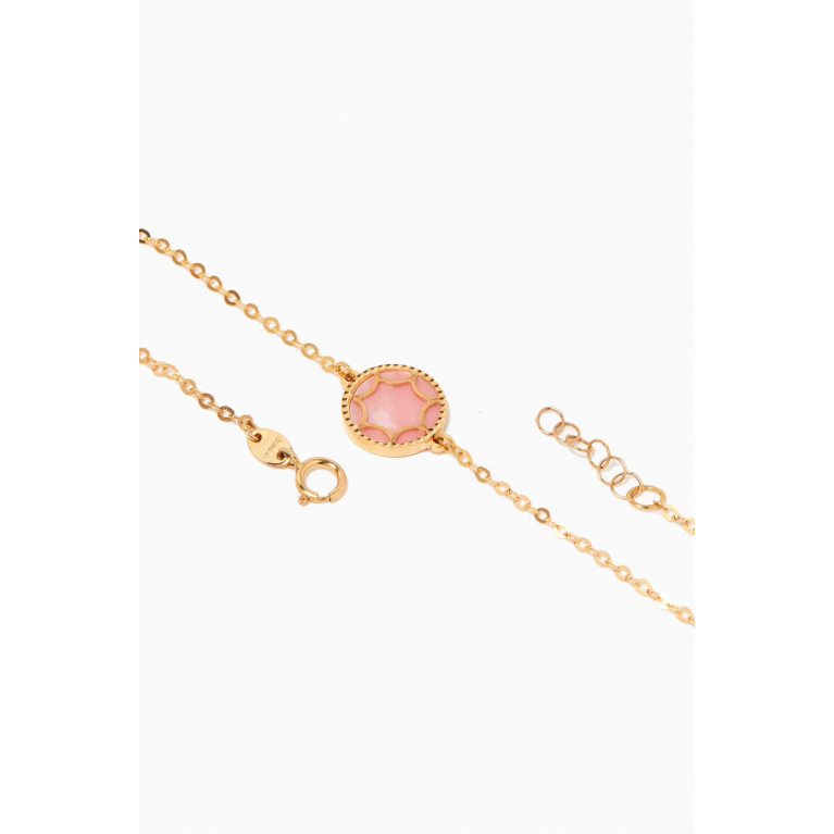 Damas - Amelia Roma Mother of Pearl Bracelet in 18kt Yellow Gold