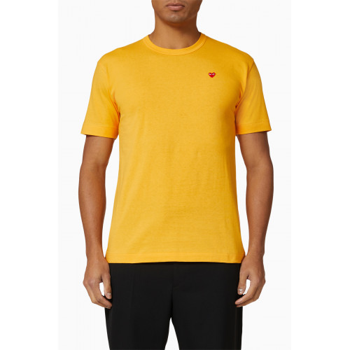 Comme des Garçons  - T-shirt in Cotton Jersey Yellow