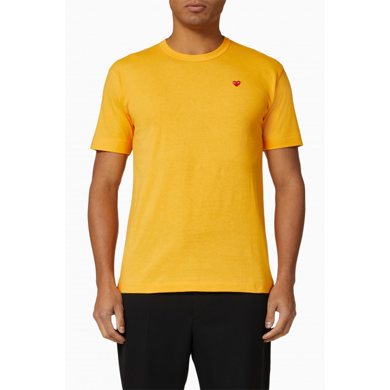 Comme des Garçons  - T-shirt in Cotton Jersey Yellow