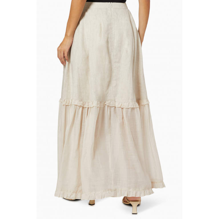 Joslin - Miranda Maxi Skirt in Linen