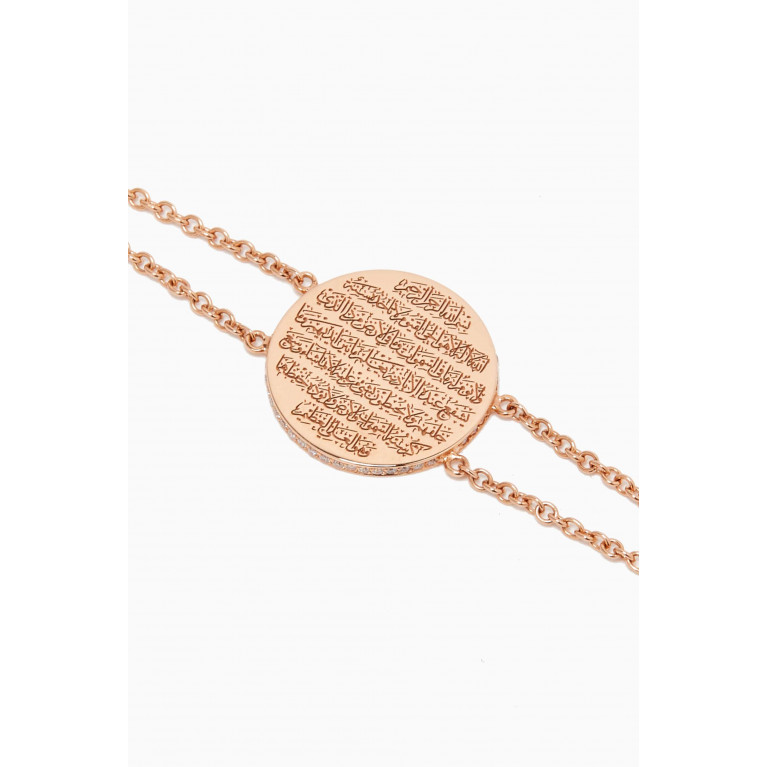 Jacob & Co. - Sharq Allah Small Diamond Bracelet in 18kt Rose Gold